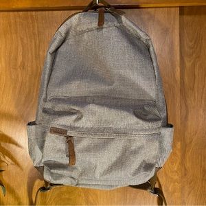 Timbuk2 Tweed Backpack Computer School Everyday Travel Bag Women Girl Tan